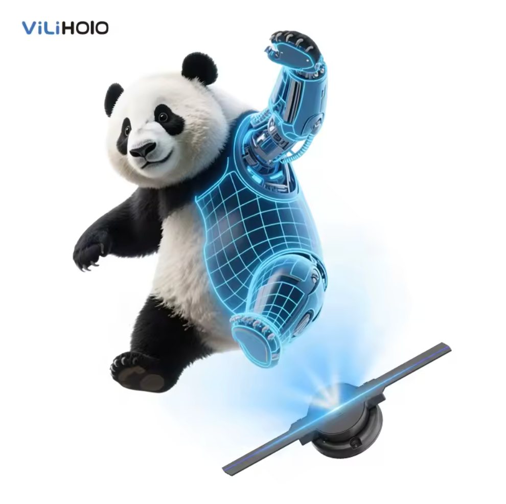 Holographic mini fan